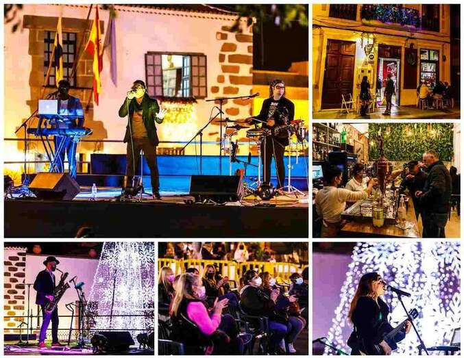 Collage de fotos de la segunda jornada de San Juan Dinámico/TA.